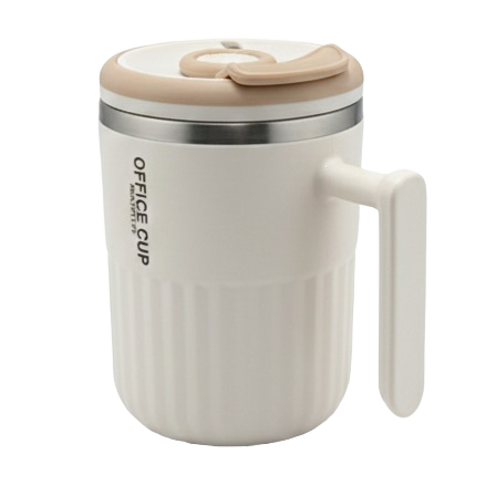 Double-Wall Stainless Steel Coffee Mug